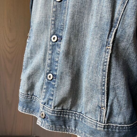 TOMMY HILFIGER Jean Jacket Women 1X - Picture 7 of 11